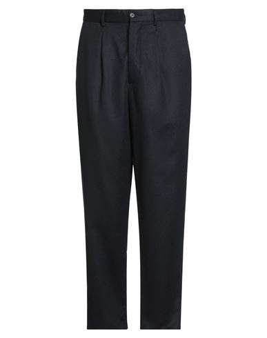 Bergfabel Man Pants Navy Size 36 Wool In Black