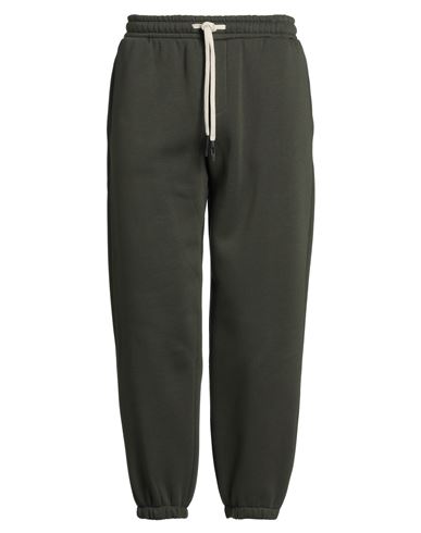 Why Not Brand Man Pants Military Green Size Xl Cotton, Polyester In Green