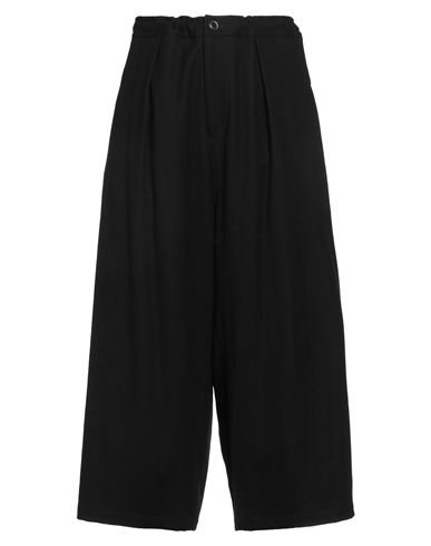 Y's Yohji Yamamoto Woman Pants Black Size 3 Wool, Polyurethane In Blue