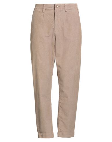 Hamaki-ho Man Pants Light Brown Size 36 Cotton, Elastane In Neutral