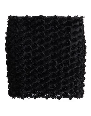 Gaelle Paris Gaëlle Paris Noir Woman Mini Skirt Black Size 8 Polyester, Elastane In Black