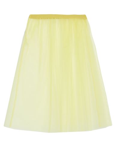 Maliparmi Malìparmi Woman Midi Skirt Yellow Size 6 Polyamide In Yellow