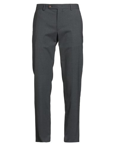 Windsor . Man Pants Charcoal Size 40 Virgin Wool, Elastane In Multi
