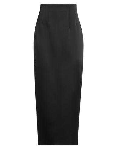 Khaite Woman Maxi Skirt Black Size 6 Acetate, Viscose In Black