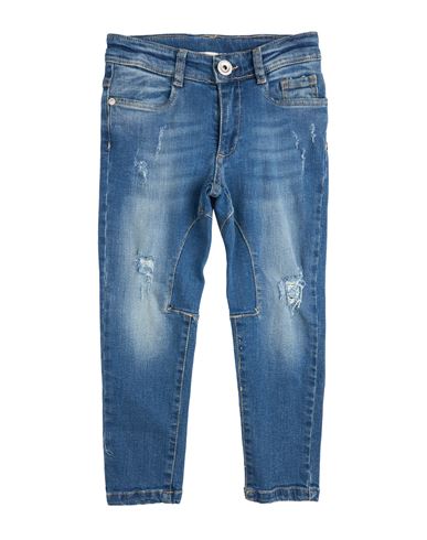 Siviglia Toddler Boy Jeans Blue Size 4 Cotton, Elastane In Blue