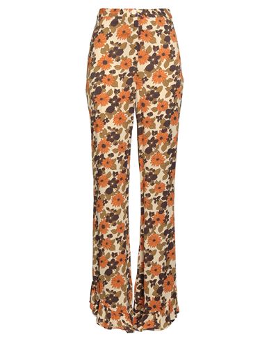 Les Coyotes De Paris Woman Pants Beige Size L Viscose In Sand