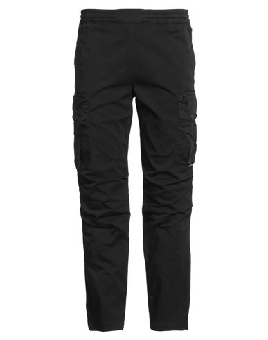 Parajumpers Man Pants Black Size 36 Cotton, Elastane In Black