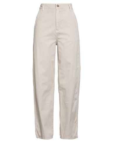 Xirena Xírena Woman Pants Light Grey Size L Cotton In Gray