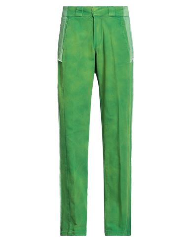 Heron Preston Man Pants Green Size M Cotton In Green