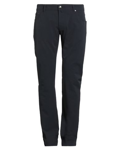 Jacob Cohёn Man Pants Midnight Blue Size 35 Polyester In Blue