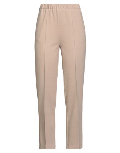 Beatrice B Beatrice .b Woman Pants Beige Size 6 Polyester, Cotton, Elastane In Neutral