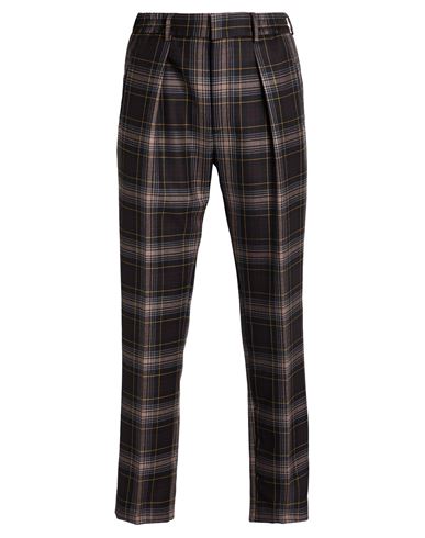 Fendi Man Pants Black Size 36 Wool In Black