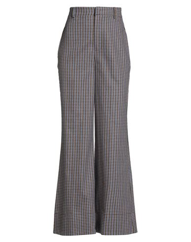 Dixie Woman Pants Blue Size Xs Viscose, Polyester, Wool, Elastane In Gray