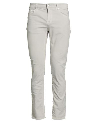 Department Five Department 5 Man Pants Light Grey Size 34 Cotton, Elastane In Gray