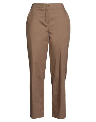 Kaos Jeans Woman Pants Khaki Size 10 Cotton In Brown