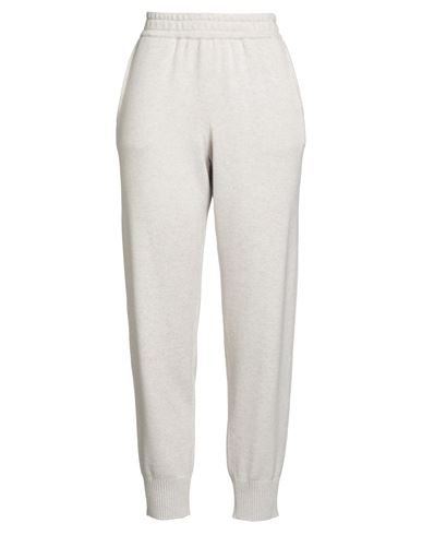 Brunello Cucinelli Woman Pants Light Grey Size 3xl Virgin Wool, Cashmere, Silk In White