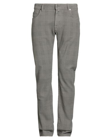 Jacob Cohёn Man Pants Grey Size 32 Cotton, Elastane In Gray