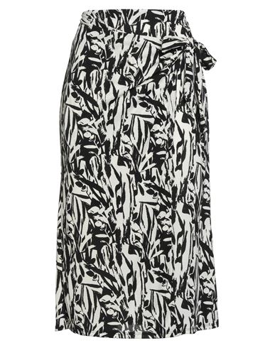 Falda midi Mujer Marfil 1 Mujer