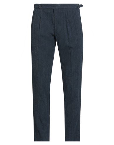 Gta Il Pantalone Man Pants Navy Size 32 Cotton, Polyester, Polyamide, Elastane In Blue
