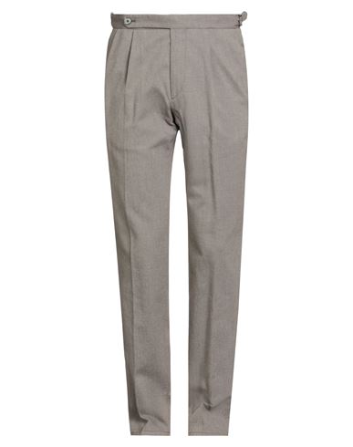 Gta Il Pantalone Man Pants Taupe Size 32 Cotton, Elastane In Gray