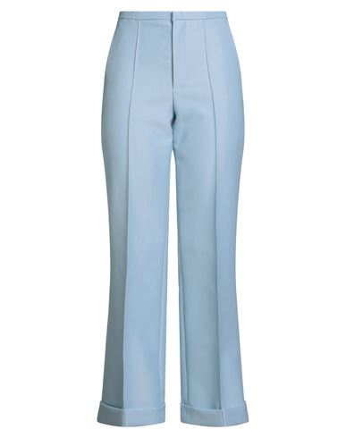 Philosophy Di Lorenzo Serafini Woman Pants Sky Blue Size 4 Virgin Wool, Polyester In Blue