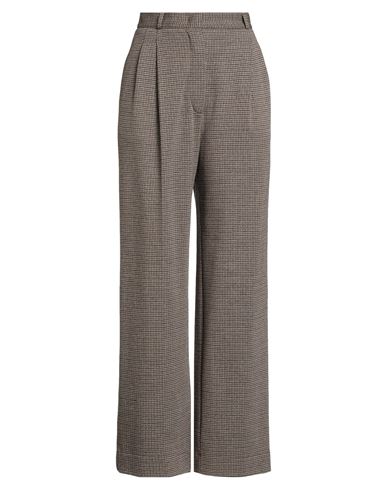 Harris Wharf London Woman Pants Light Brown Size 10 Cotton, Wool, Polyester In Sand