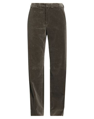 Rier Man Pants Khaki Size M Cotton In Green