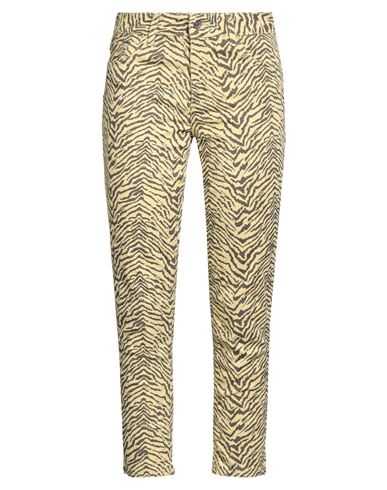 Liu •jo Woman Jeans Yellow Size 25w-28l Cotton, Elastane In Green