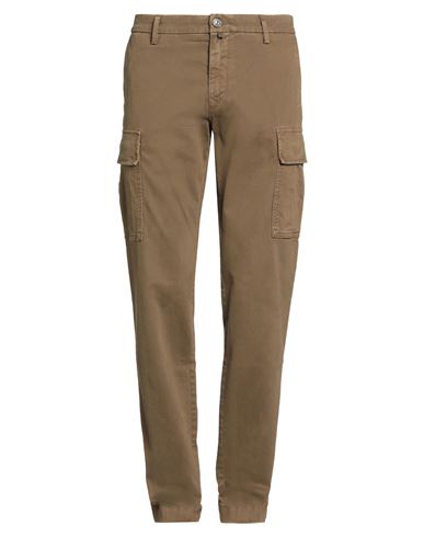 Jacob Cohёn Man Pants Khaki Size 31 Cotton, Lyocell, Elastane In Brown