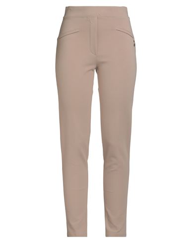 Philly Firenze Woman Pants Sand Size 12 Viscose, Nylon, Elastane In Neutral