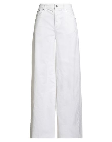 Department Five Department 5 Woman Pants White Size 27 Cotton, Elastane In White