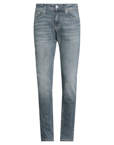 Tommy Jeans Man Jeans Blue Size 29w-32l Cotton, Polyester, Elastane In Blue