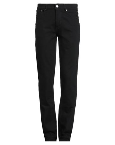 Trussardi Man Jeans Black Size 31 Cotton, Elastane In Black