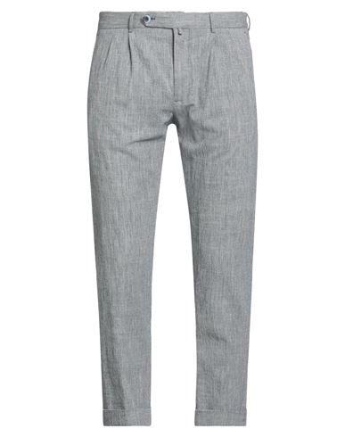 Gta Il Pantalone Man Pants Blue Size 32 Cotton, Linen In Gray