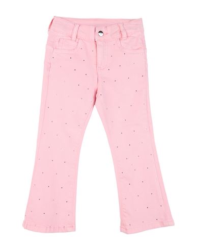Liu •jo Toddler Girl Pants Pink Size 7 Cotton, Elastane In Pink