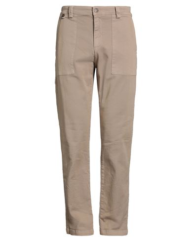 Why Not Brand Man Pants Beige Size 38 Cotton, Elastane In Brown