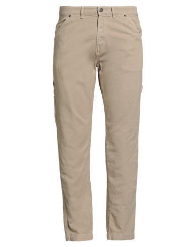 Why Not Brand Man Pants Beige Size 38 Cotton In Nude