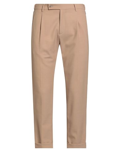 Berwich Komodo Man Pants Camel Size 36 Polyester, Virgin Wool, Elastane In Brown