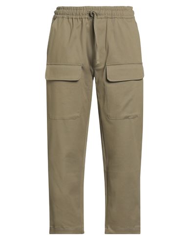 Why Not Brand Man Pants Khaki Size Xl Cotton, Elastane In Green