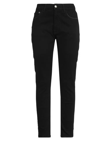 Iceberg Woman Jeans Black Size 31 Cotton, Elastane In Black