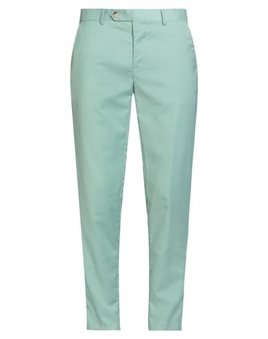Markup Man Pants Light Green Size 38 Polyester, Viscose, Elastane In Green