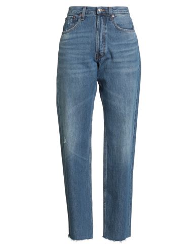 Vicolo Denim Couture Woman Jeans Blue Size M Cotton In Blue