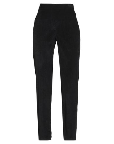 Momoní Woman Pants Black Size 2 Cotton, Modal, Elastane In Black