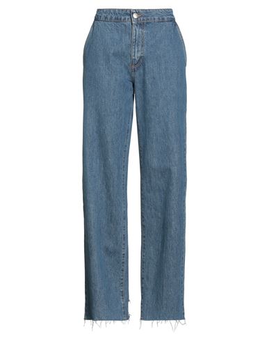 Mvp Wardrobe Woman Jeans Blue Size 6 Cotton In Blue