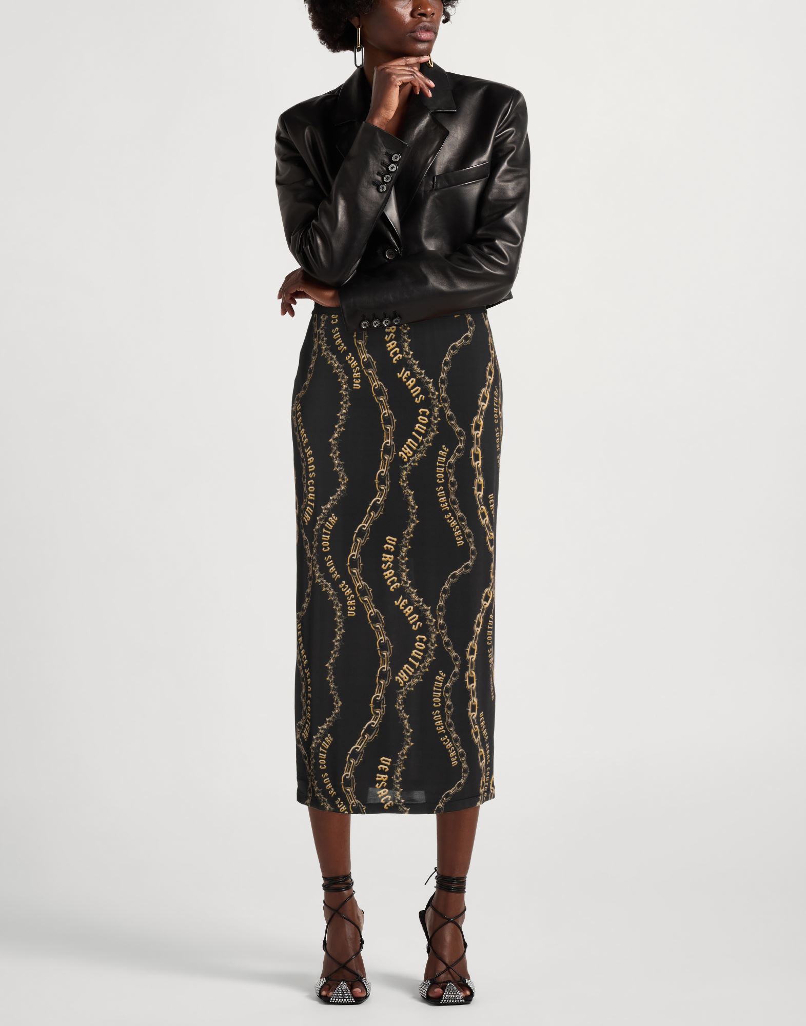  Versace Jeans Couture - Hosen & Röcke - Midi-röcke - On Yoox.com 