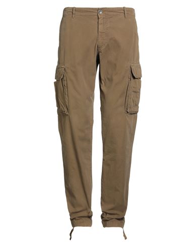 40weft Man Pants Khaki Size 36 Cotton In Brown