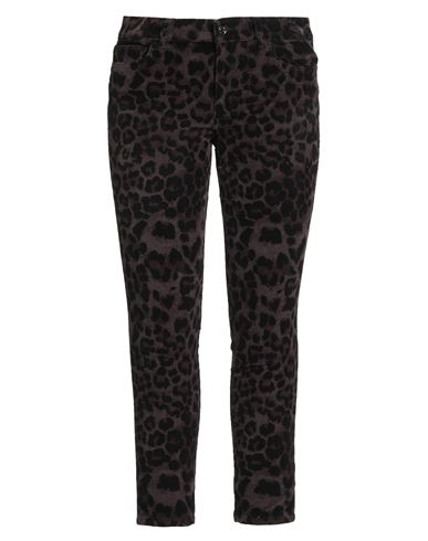 Liu •jo Woman Pants Grey Size 32 Cotton, Elastane In Brown