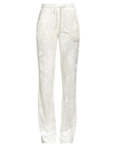 Gaelle Paris Gaëlle Paris Woman Pants Off White Size 1 Polyester, Elastane In White