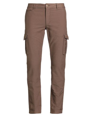Teleria Zed Man Pants Brown Size 33 Cotton, Modal, Elastane In Brown