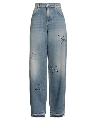 Gaelle Paris Gaëlle Paris Woman Jeans Blue Size 27 Cotton